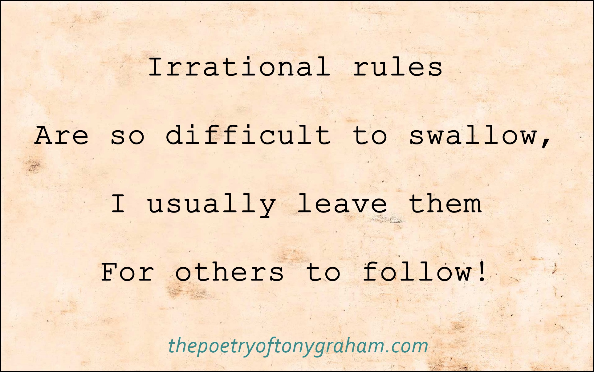 TPOTG Irrational Rules 01